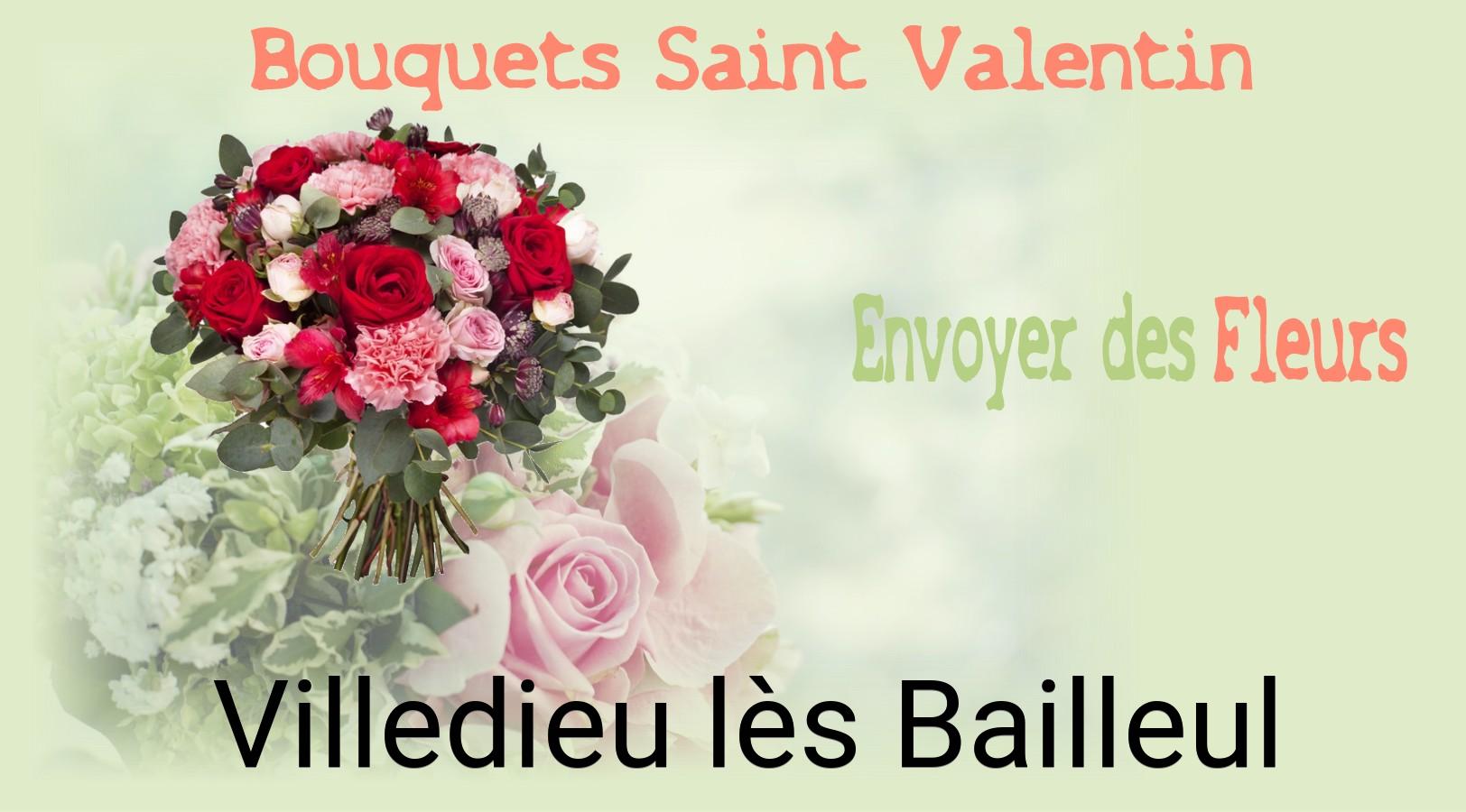 Roses de Saint-Valentin livrées à Villedieu-lès-Bailleul
